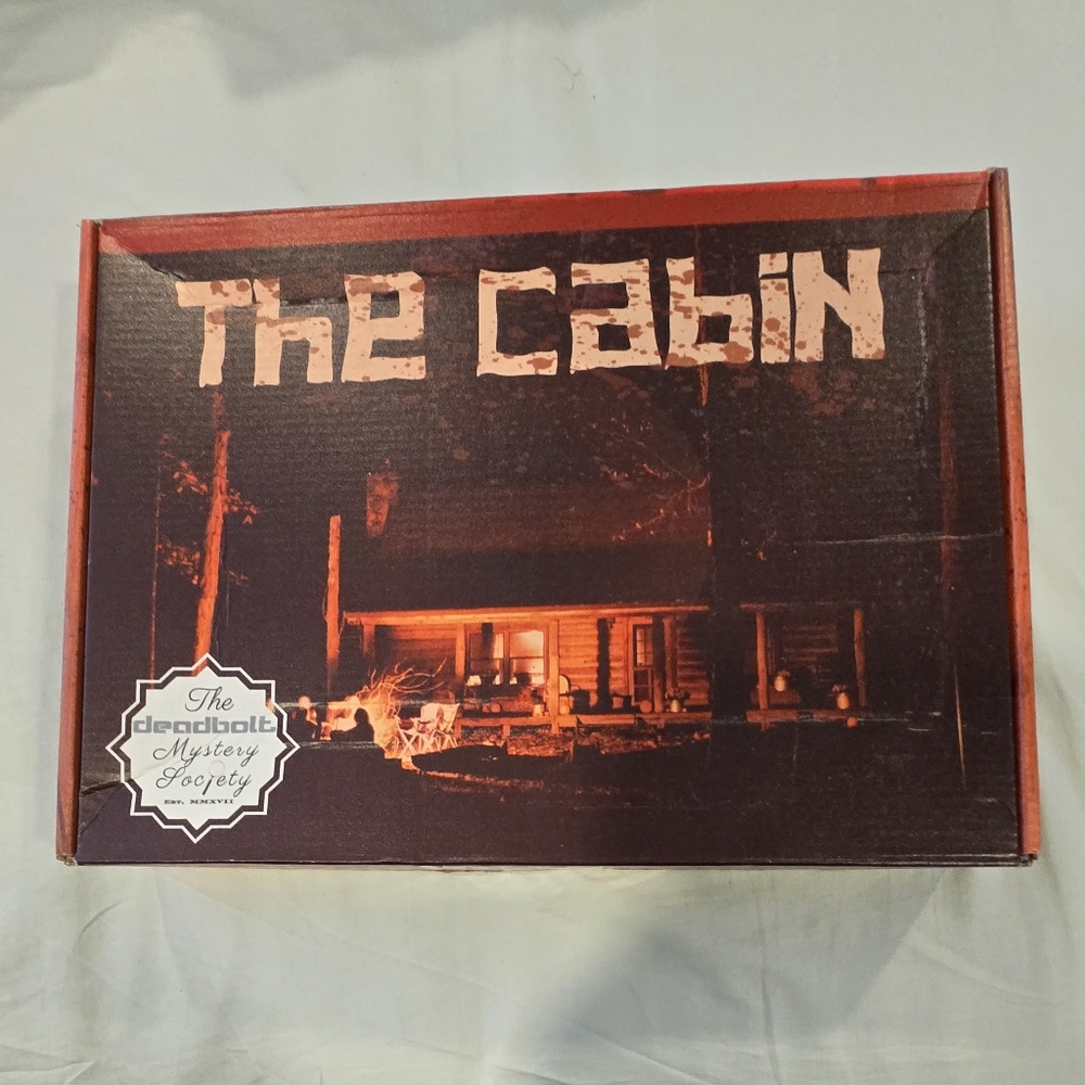 Deadbolt Mystery Society The Cabin Board Game